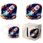 Детска чаша "Космос" в кутия /150 милилитра/