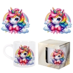 Детска чаша "Еднорог" в кутия /150 милилитра/