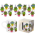 Детска чаша "Кактуси" в кутия /150 милилитра/