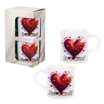 Комплект чаши "Сърце"