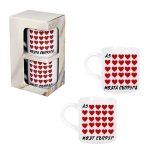 Комплект чаши "Аз обичам моят Съпруг / моята Съпруга"