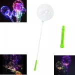 Парти светещ балон с LED светлини на пръчка