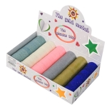 Цветно хартиено тиксо с брокат /10 броя в стекче от цвят/