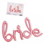 Балони надпис &quot;BRIDE&quot; /фолио/