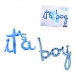 Балони надпис &quot;It's a Boy&quot; /син/