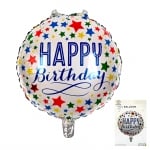 Балон "Happy Birthday" /фолио/