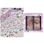 Цветно хартиено тиксо за декорация /12 ролки/