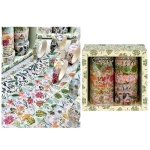 Цветно хартиено тиксо за декорация /12 ролки/