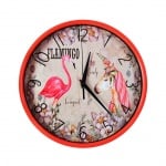 Стенен часовник &quot;Фламинго и Еднорог&quot;