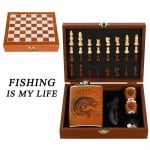 Комплект манерка с шах и аксесоари &quot;FISHING is my life&quot; 