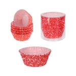 Хартиени форми за мъфини в ПВЦ /100 броя/