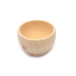 Декоративна дървена купичка 39x25 мм цвят натурален