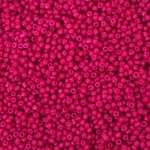 Мъниста стъклена 3 мм плътна циклама тъмна -50 грама