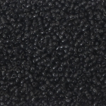 Мъниста стъклена 4 мм прозрачна лазур -50 грама