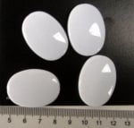 Цилиндър овал 35x25 мм бяла -20 грама