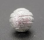 Топче метално с релеф 8 мм дупка 2 мм цвят бял -5 броя