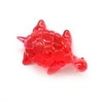 Висулка кристал костенурка 39 мм червена -50 грама -12 броя