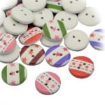 Копче дърво 15x4 мм дупка 1 мм -10 броя