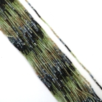 Наниз мъниста полускъпоценен камък палитра ГОРСКО ДИХАНИЕ топче фасетирано 2-2,5 мм ±165 броя