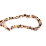 Наниз раковини 9~11x5~6x6~8 мм дупка 1 мм ~75 броя