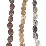 Наниз мъниста полускъпоценен камък ЯСПИС АСОРТЕ форми 20x30x7 мм ~13 броя