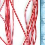 Шнур корда 1.5 мм ША1-8 полиестер коприна - 50 метра