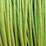 Шнур памук колосан 1 мм зелен светло~86 метра
