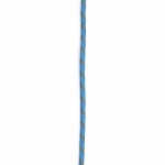 Паракорд /парашутно въже/ 3 мм цвят син небесно с жълто - 1 метър