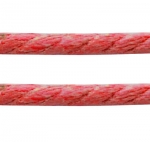 Шнур памук колосан 3 мм червен ~75 метра
