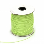 Шнур памук Корея 1.5 мм зелен светъл  -10 метра