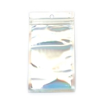 Целофанов плик 12/20 см с цип (канал) и алуминиев гръб щендер цвят дъга -100 броя