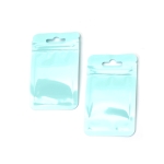 Целофанов плик 6/10 см с цип (канал) щендер цвят син -100 броя