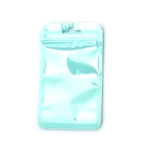 Целофанов плик 8/13 см с цип (канал) щендер цвят син -100 броя