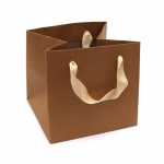 Подаръчна торбичка от крафт картон 30x28.5x30 см