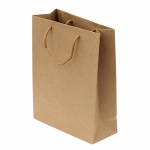 Подаръчна торбичка от крафт картон 32x15x34 см