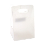 Акрилна чанта 20x30x16.5 см непрозрачна матирана