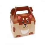 Кутия картонена сгъваема 5.5x5.5x6 см детска с куче