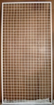 Стелаж метална решетка -скара 200x100 см с рамка квадрат