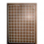 Стелаж метална решетка -скара 65x45 см