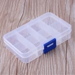 Кутия пластмасова 10.8x7x2.3 см 8 отделения