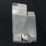 Кутия PVC сгъваема 6x3x6 см мека прозрачна