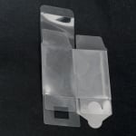 Кутия PVC сгъваема 6x6x13 см мека прозрачна