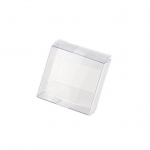 Кутия PVC сгъваема 10x3x10 см мека прозрачна
