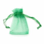 Торбичка за бижута 70x50 мм зелена