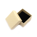 Кутия за бижута 5x5 см екрю