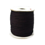 Шнур полиестер 1.5 мм черен ~135 метра