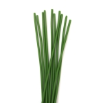 Силиконова шлауфка цвят зелен 5x30 мм дупка 3 мм -10 броя