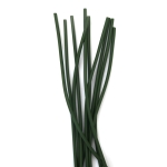 Силиконова шлауфка цвят тъмно зелен 5x30 мм дупка 3 мм -10 броя