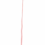 Шнур полиестер 1 мм розов електрик ~23 метра