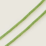 Шнур полиестер 0.8 мм зелен -10 метра